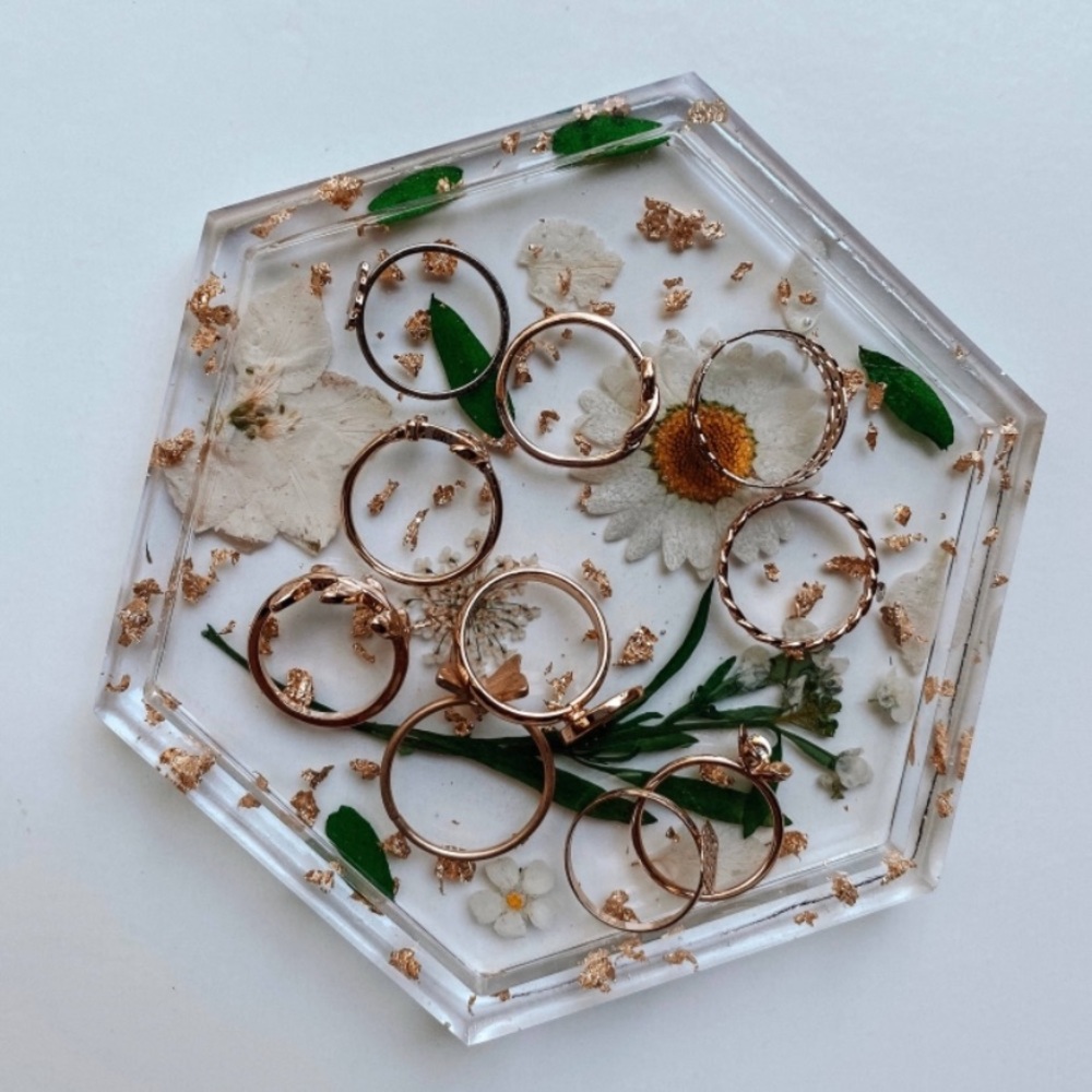 🌸✨Custom floral coasters!!✨🌸 - Picture 3 of 3